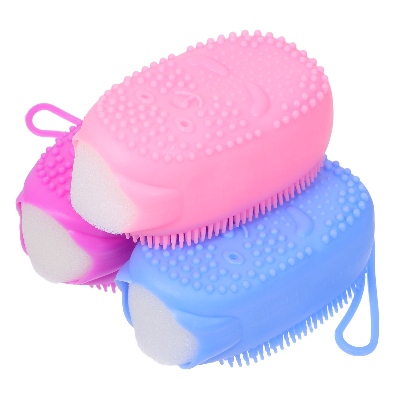Body Brush - 3 шт. Отшелушивающие губки для тела,