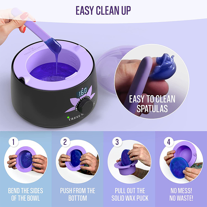 Wax Warmer - Подогреватель воска, утолщение, термостойкие силиконовые чаши