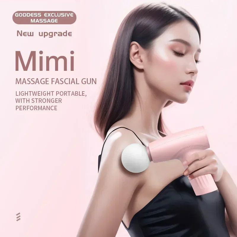 Мини-розовый массажный пистоле – обзор и цена Massage Gun