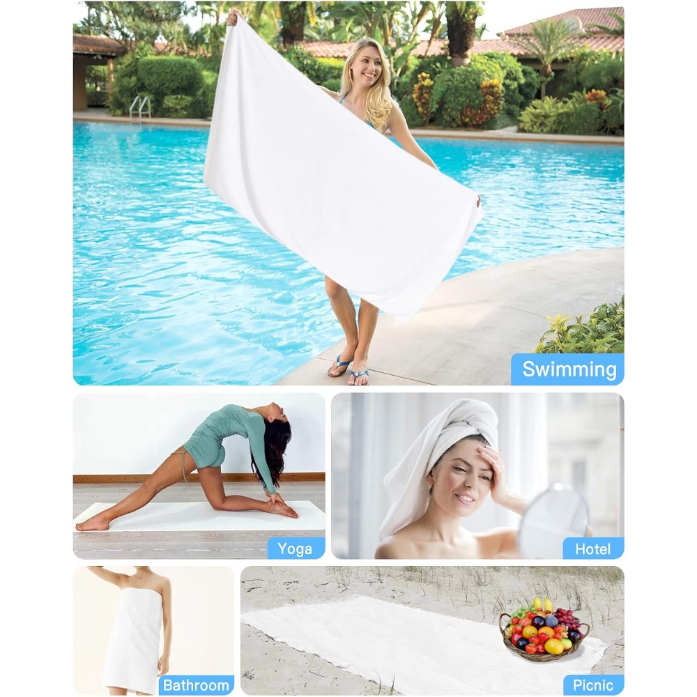 Пляжное полотенце, 1 шт., чист – обзор и цена Spa Towel