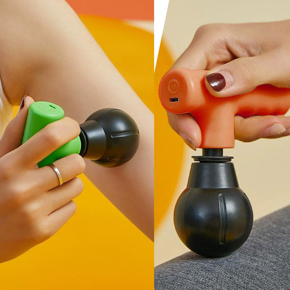 Портативный мини-массажер для  – обзор и цена Massage Gun