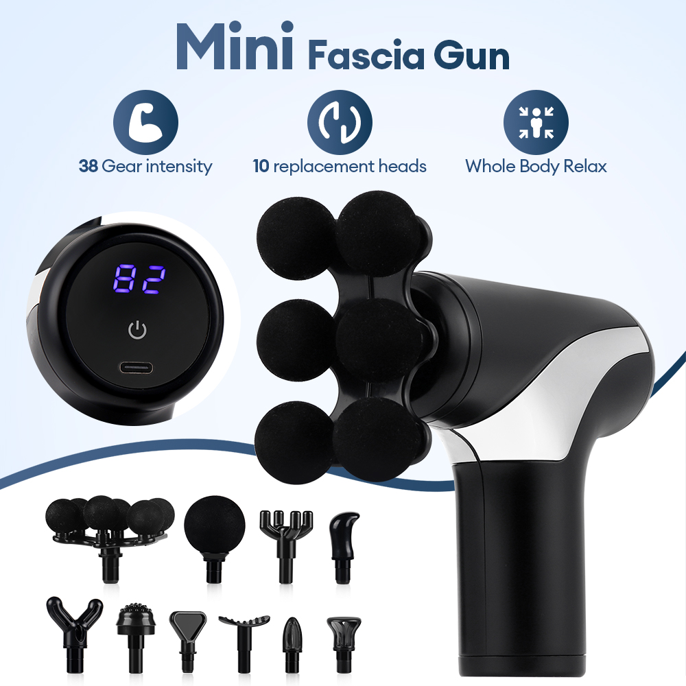 Портативный массажный пистолет – обзор и цена Massage Gun