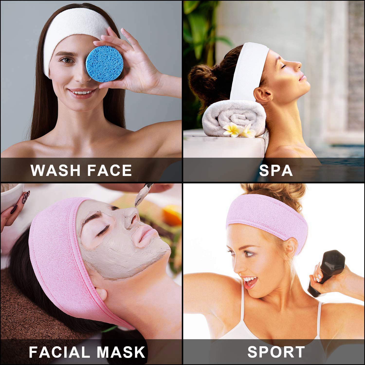Женские мягкие повязки на голо – обзор и цена Spa Towel